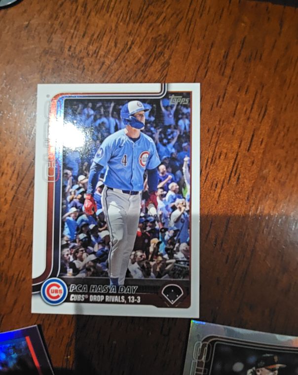 2025 Topps Update #US164 Pete Crow-Armstrong PCA Has A Day — front