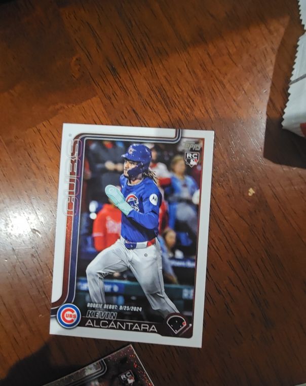 2025 Topps Update #US128 Kevin Alcantara — front