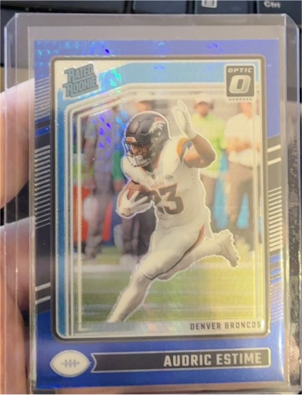 2024 Panini Donruss Optic #206 Audric Estime — front