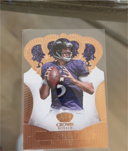 2013 Panini Crown Royale Football #48 Joe Flacco — front