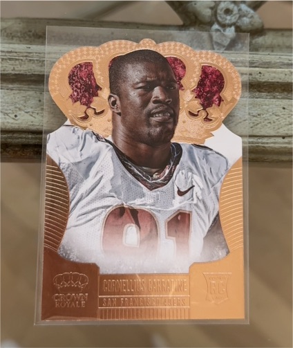 2013 Panini Crown Royale #123 Cornellius Carradine — front