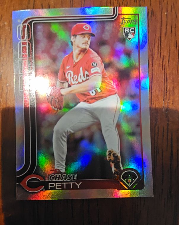 2025 Topps #RC Chase Petty — front