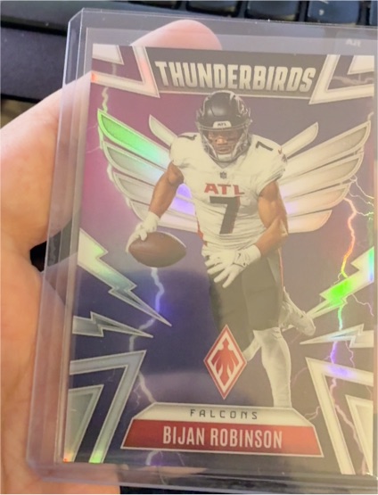 2025 Panini Phoenix Thunderbirds # Bijan Robinson — front