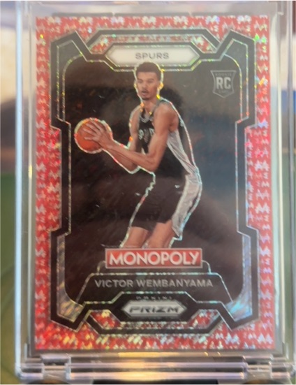 2023-24 Panini Prizm Monopoly #81 Victor Wembanyama — front