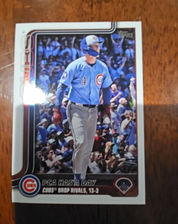 2025 Topps Update #US164 Pete Crow-Armstrong PCA Has A Day — front