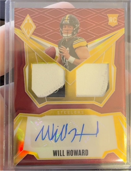 2025 Panini Phoenix #DRP-WHD Will Howard — front