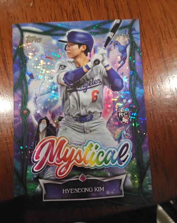 2025 Topps Update #MYS-23 Hyeseong Kim — front