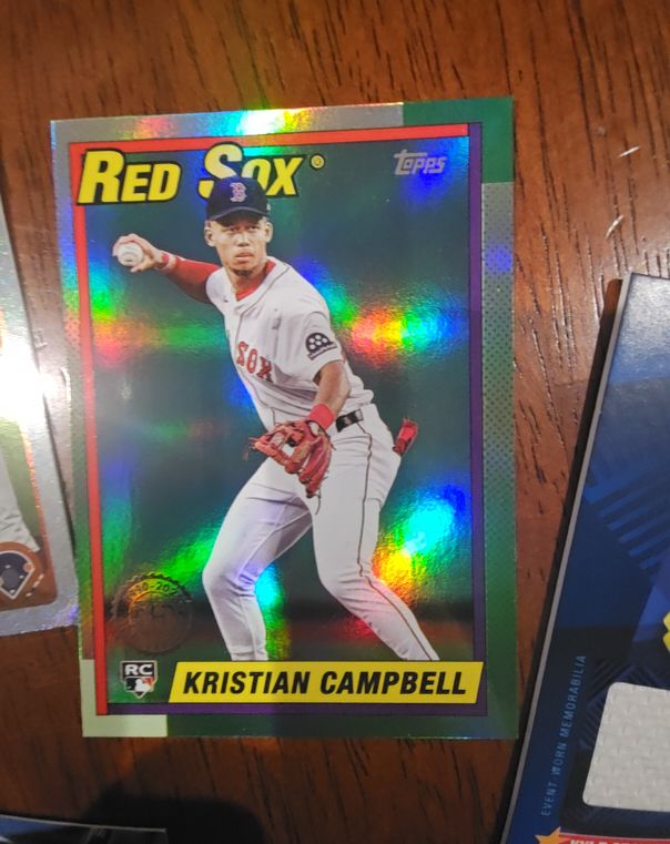 2025 Topps Update #U90-36 Kristian Campbell — front