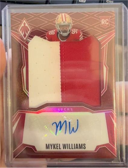 2025 Panini Phoenix #RPS-MWS Mykel Williams — front