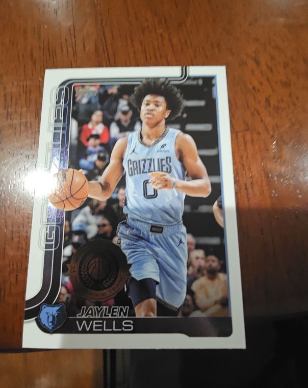2025-26 Topps #183 Jaylen Wells — front
