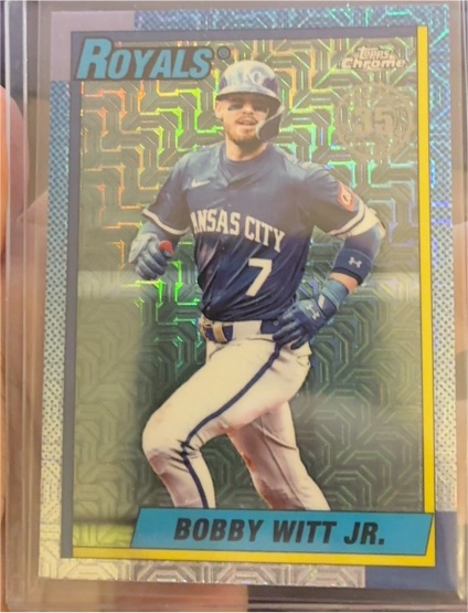 2025 Topps Update #U90C-25 Bobby Witt Jr. — front