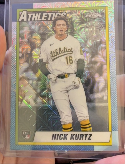 2025 Topps Update #U90C-93 Nick Kurtz — front