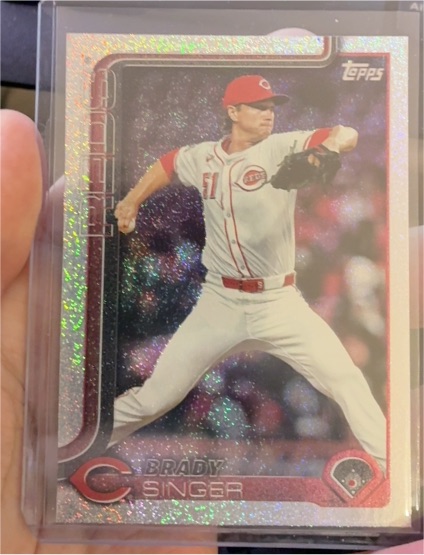 2025 Topps Update Brady Singer — front