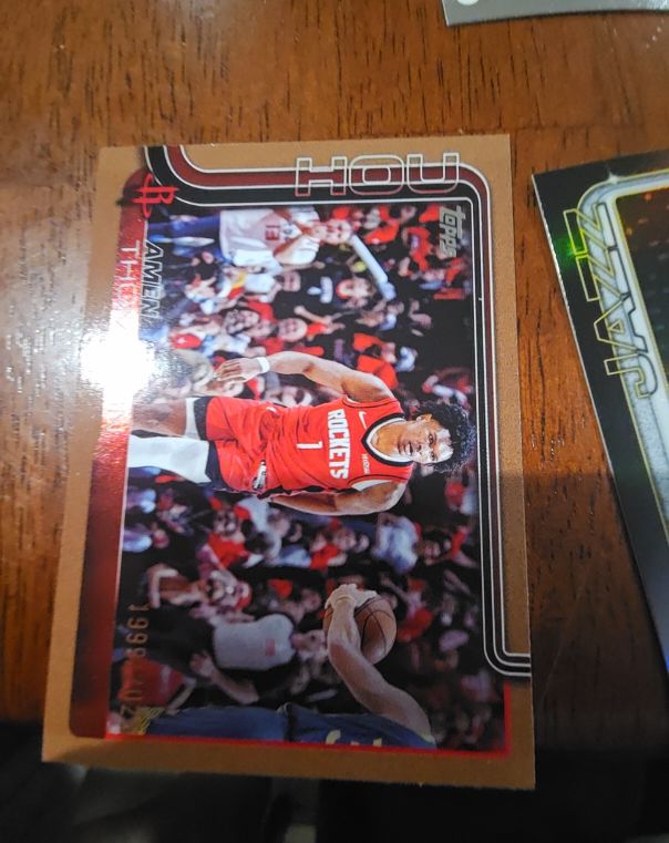2025-26 Topps #176 Amen Thompson — front