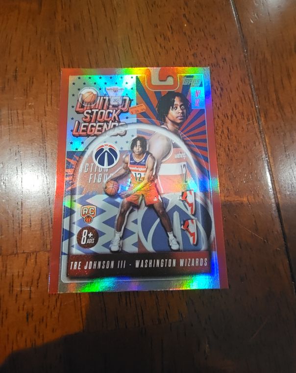 2025 Topps Limited Stock Legends #LST-12 Tre Johnson III — front