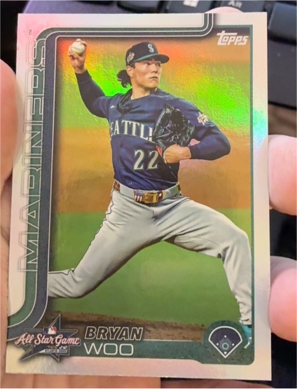 2025 Topps Update #ASG-34 Bryan Woo — front