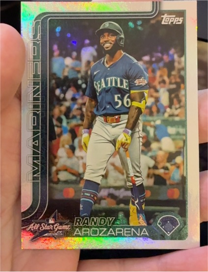 2025 Topps Update #ASG-5 Randy Arozarena 2025 All-Star Game — front