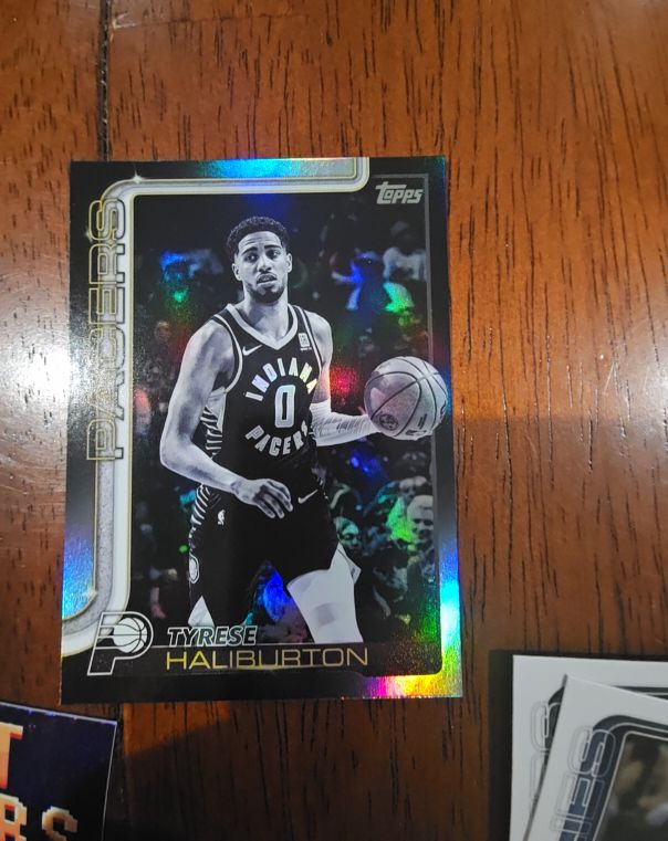 2025-26 Topps #0 Tyrese Haliburton — front