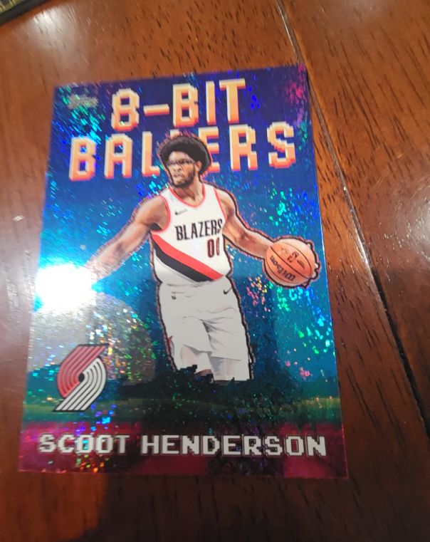 2025-26 Topps #8B-14 Scoot Henderson 8-Bit Ballers — front
