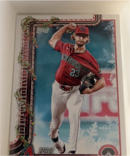 2025 Topps Holiday #H131 Zac Gallen — front