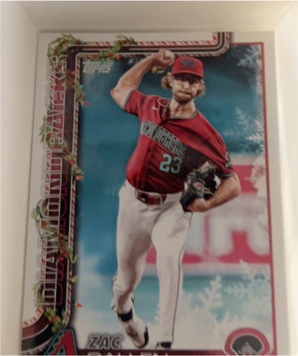 2025 Topps Holiday #H131 Zac Gallen — front