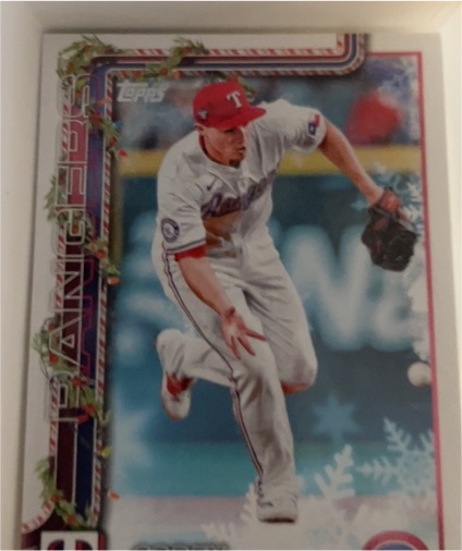 2025 Topps Holiday #H125 Corey Seager — front