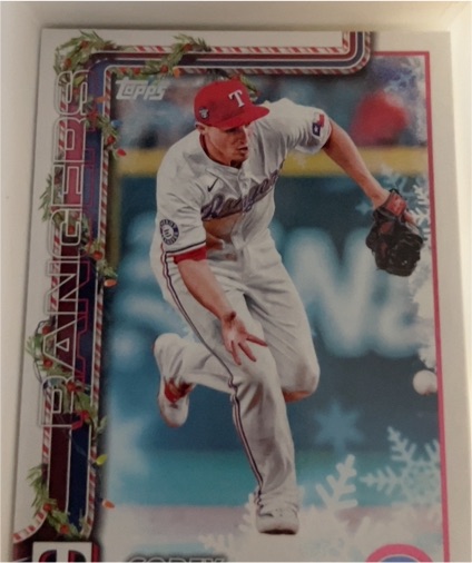 2025 Topps Holiday #H125 Corey Seager — front