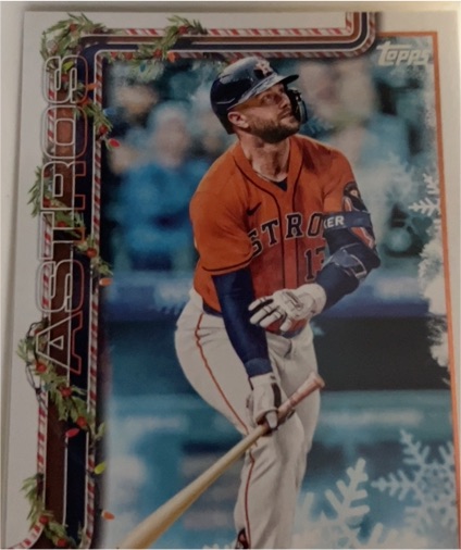 2025 Topps Holiday #H155 Christian Walker — front
