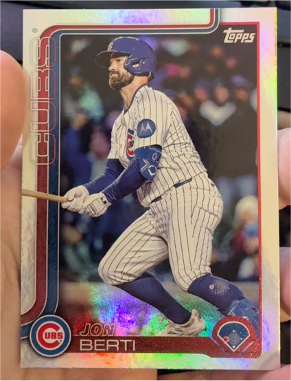 2025 Topps Update #US139 Jon Berti — front