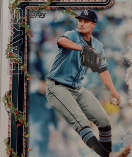 2025 Topps Holiday #H28 Shane McClanahan — front