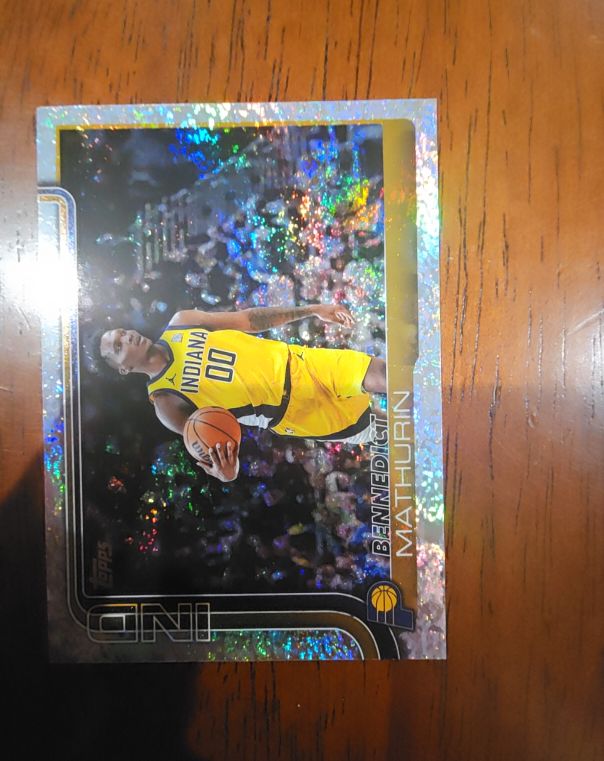 2025-26 Topps #48 Bennedict Mathurin — front