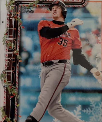 2025 Topps Holiday #H191 Adley Rutschman — front