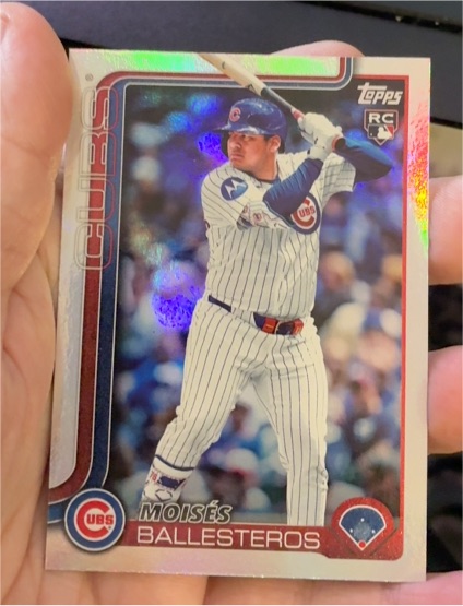2025 Topps Update #US262 Moises Ballesteros — front