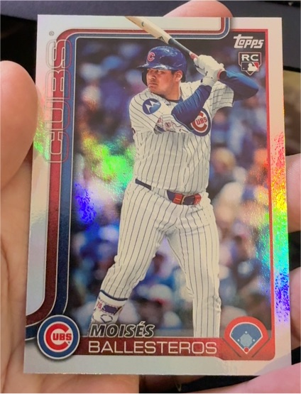 2025 Topps Update #US262 Moises Ballesteros — front