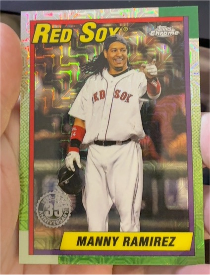 2025 Topps Update #U90C-38 Manny Ramirez — front