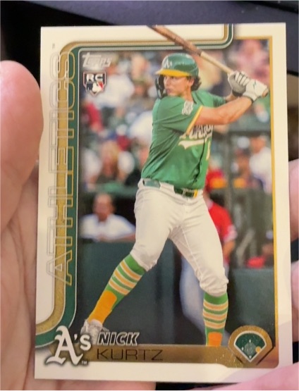 2025 Topps Update #US201 Nick Kurtz — front