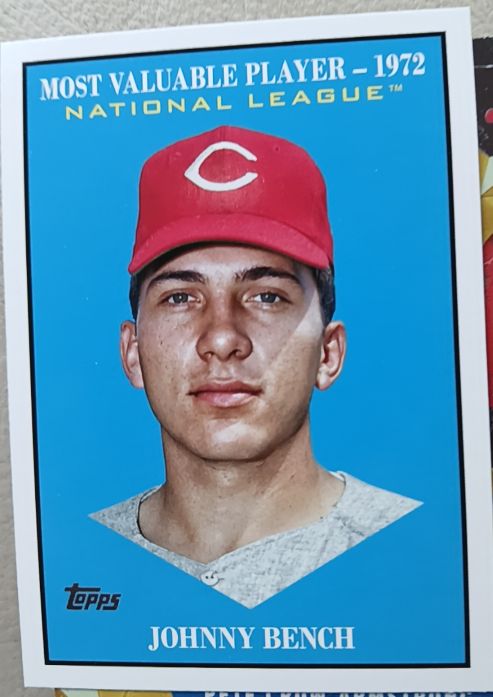 2025 Topps Update #MV-31 Johnny Bench Most Valuable — front