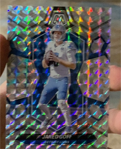 2024 Panini Mosaic #71 Jared Goff Mosaic Reactive — front