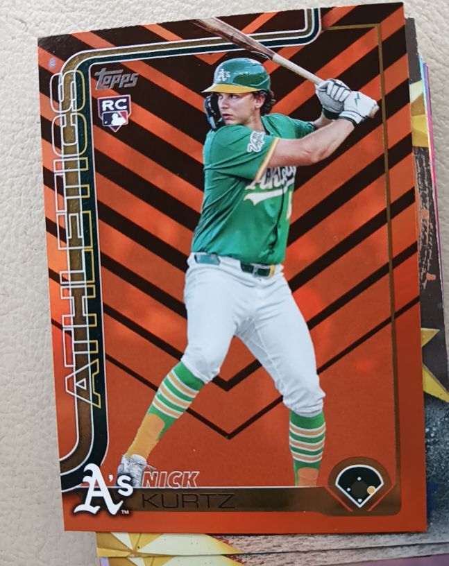 2025 Topps Update Series #US201 Nick Kurtz — front