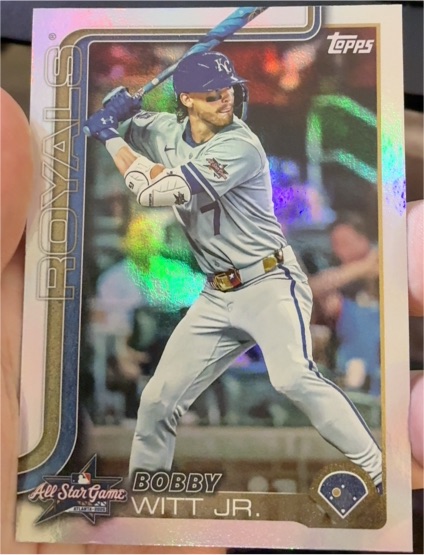 2025 Topps Update #ASG-23 Bobby Witt Jr. — front