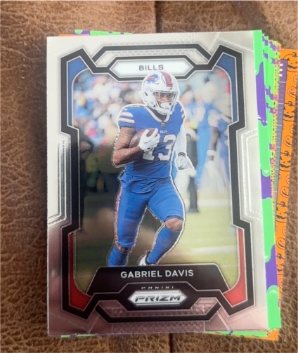 2023 Panini Prizm #29 Gabriel Davis — front