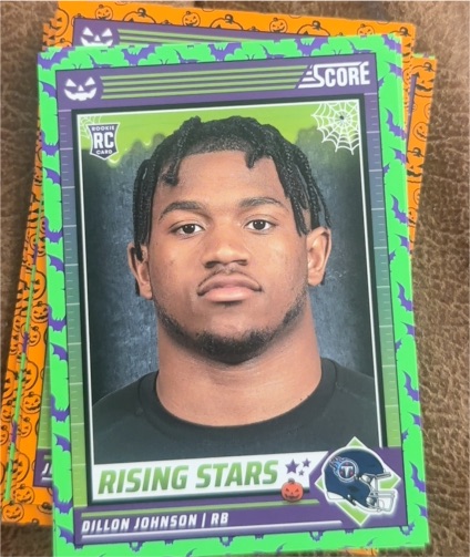 2024 Panini Score-A-Treat #16 Dillon Johnson — front