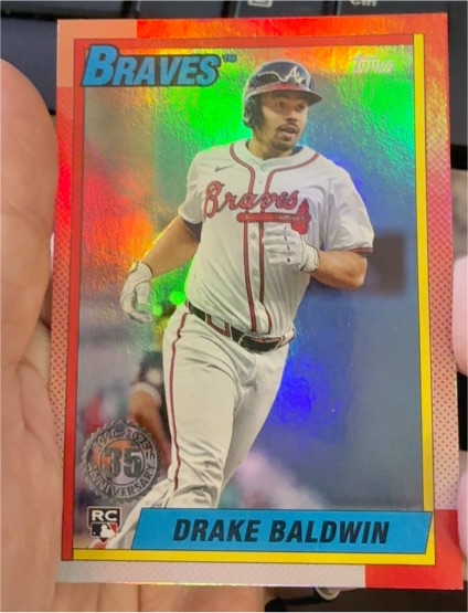 2025 Topps Update #U90-32 Drake Baldwin — front