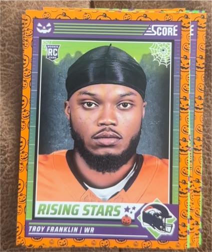 2024 Panini Score-A-Treat #48 Troy Franklin — front