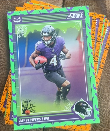 2024 Panini Score A Treat #23 Zay Flowers — front