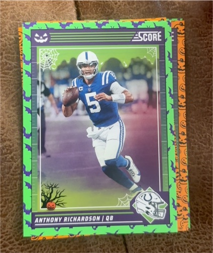 2024 Panini Score A Treat #118 Anthony Richardson — front