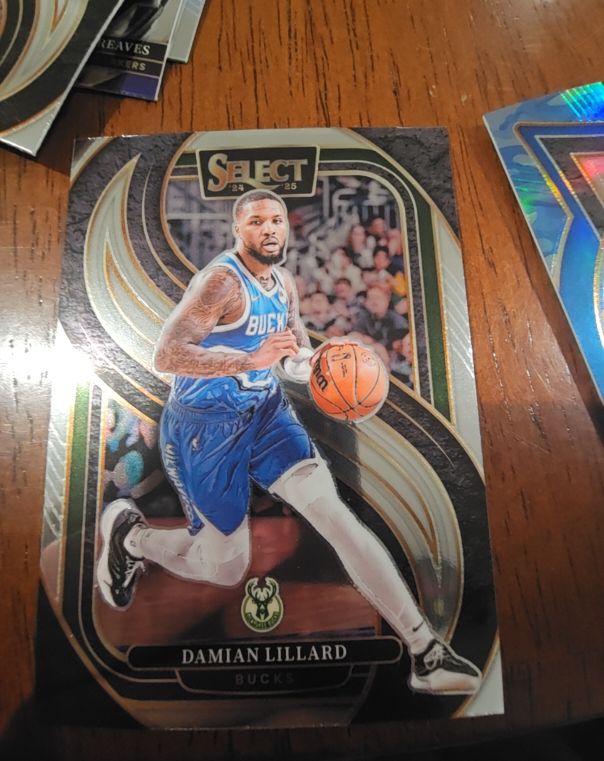 2024-25 Panini Select Premier Level #145 Damian Lillard — front