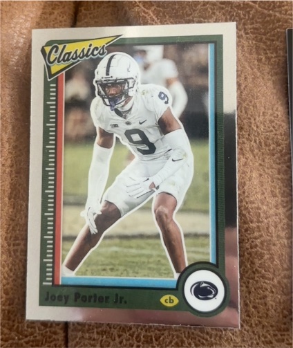 2023 Panini Chronicles Draft Picks Classics #10 Joey Porter Jr. — front