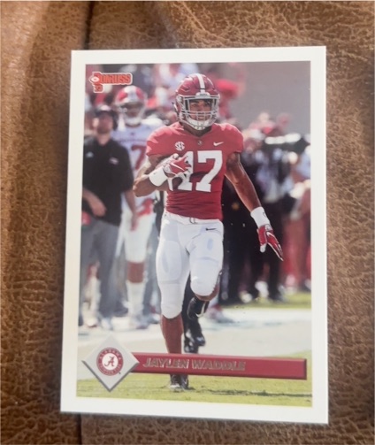 2023 Panini Chronicles Draft Picks #8 Jaylen Waddle Donruss Retro Alabama — front