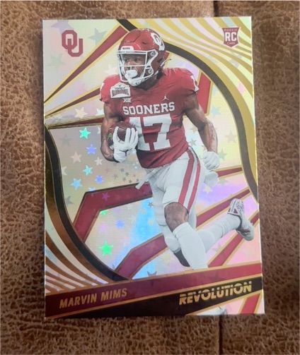2023 Panini Chronicles Revolution Draft Picks #38 Marvin Mims — front